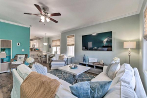 Convenient Kure Beach Townhome with Fire Pit!